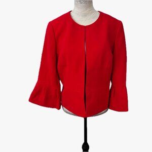 Nine West red dress jacket, 6
